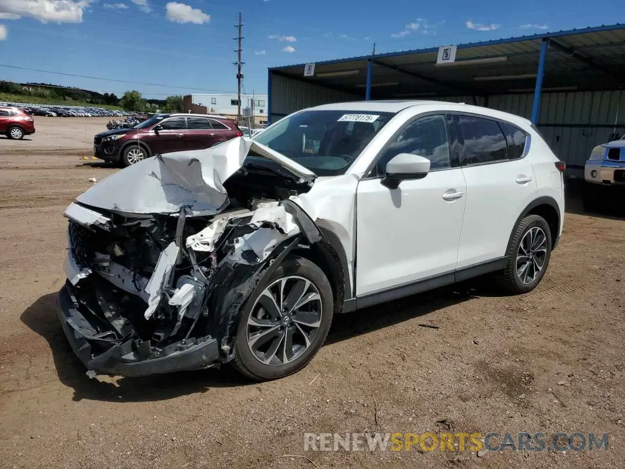 1 Photograph of a damaged car JM3KFBDMXP0204659 MAZDA CX-5 PREMI 2023