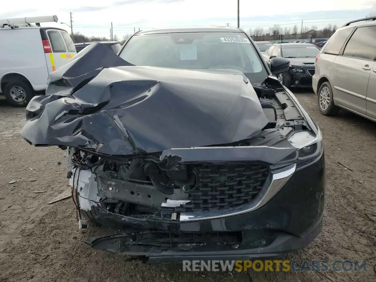 5 Photograph of a damaged car JM3KFBEM1P0100091 MAZDA CX-5 PREMI 2023