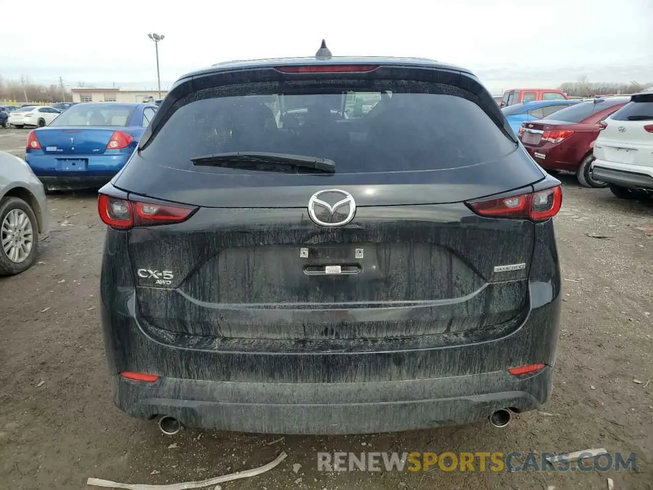 6 Photograph of a damaged car JM3KFBEM1P0100091 MAZDA CX-5 PREMI 2023