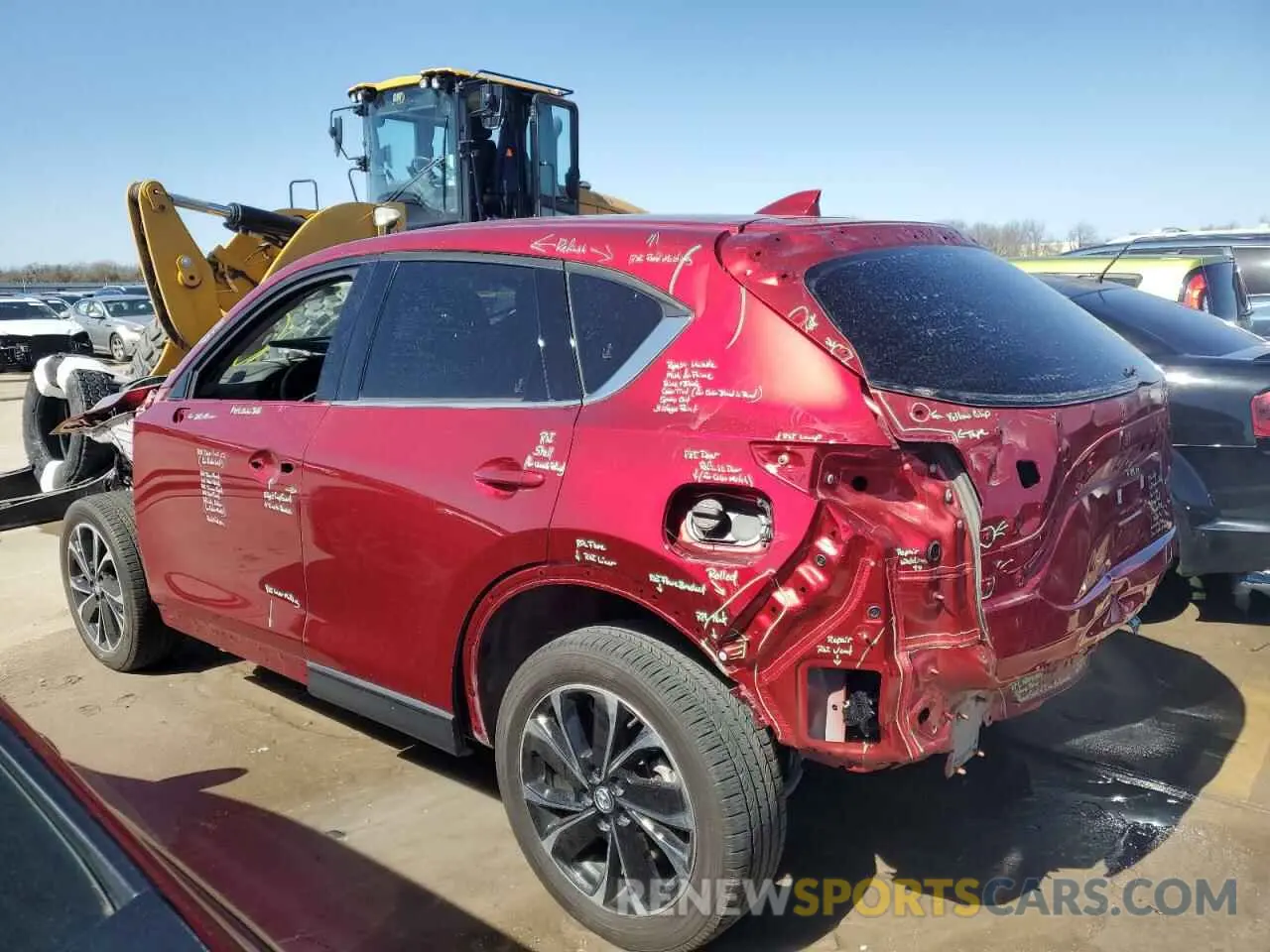 2 Photograph of a damaged car JM3KFBEM9P0131265 MAZDA CX-5 PREMI 2023
