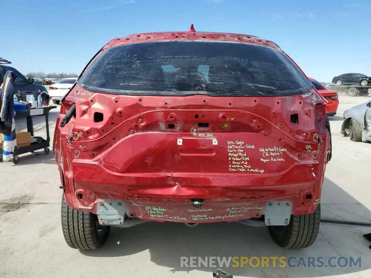 6 Photograph of a damaged car JM3KFBEM9P0131265 MAZDA CX-5 PREMI 2023