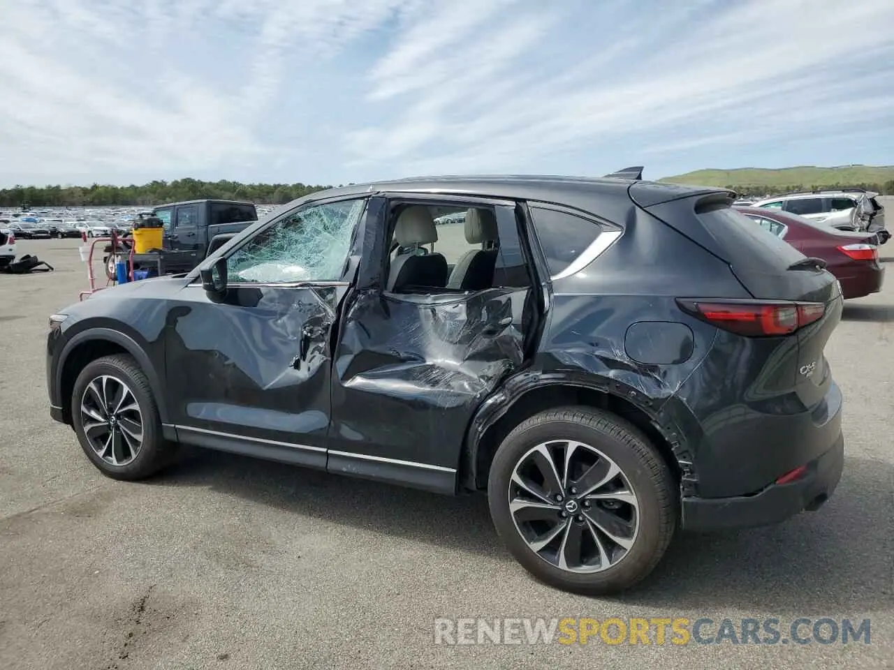 2 Photograph of a damaged car JM3KFBEMXP0122915 MAZDA CX-5 PREMI 2023
