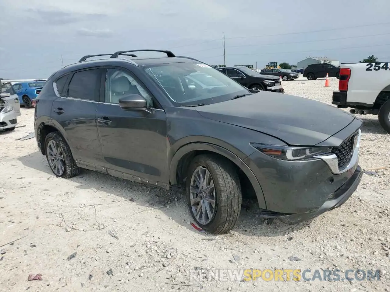 4 Photograph of a damaged car JM3KFBDL5R0466082 MAZDA CX-5 PREMI 2024