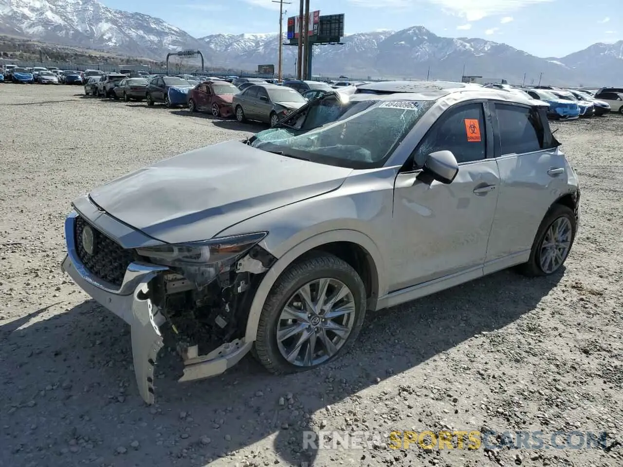 1 Photograph of a damaged car JM3KFBEM2S0557002 MAZDA CX-5 PREMI 2025
