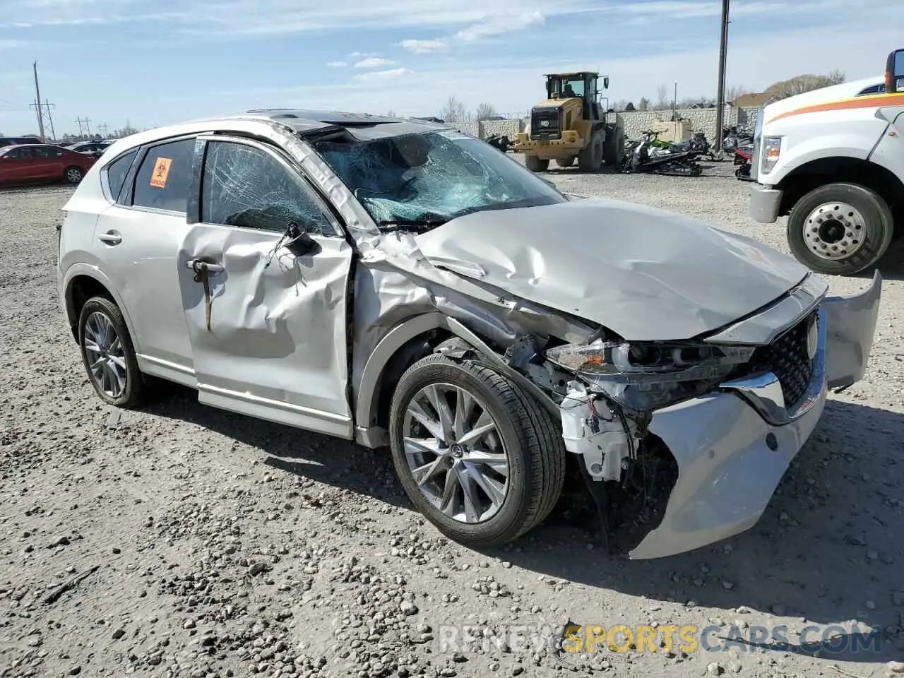 4 Photograph of a damaged car JM3KFBEM2S0557002 MAZDA CX-5 PREMI 2025