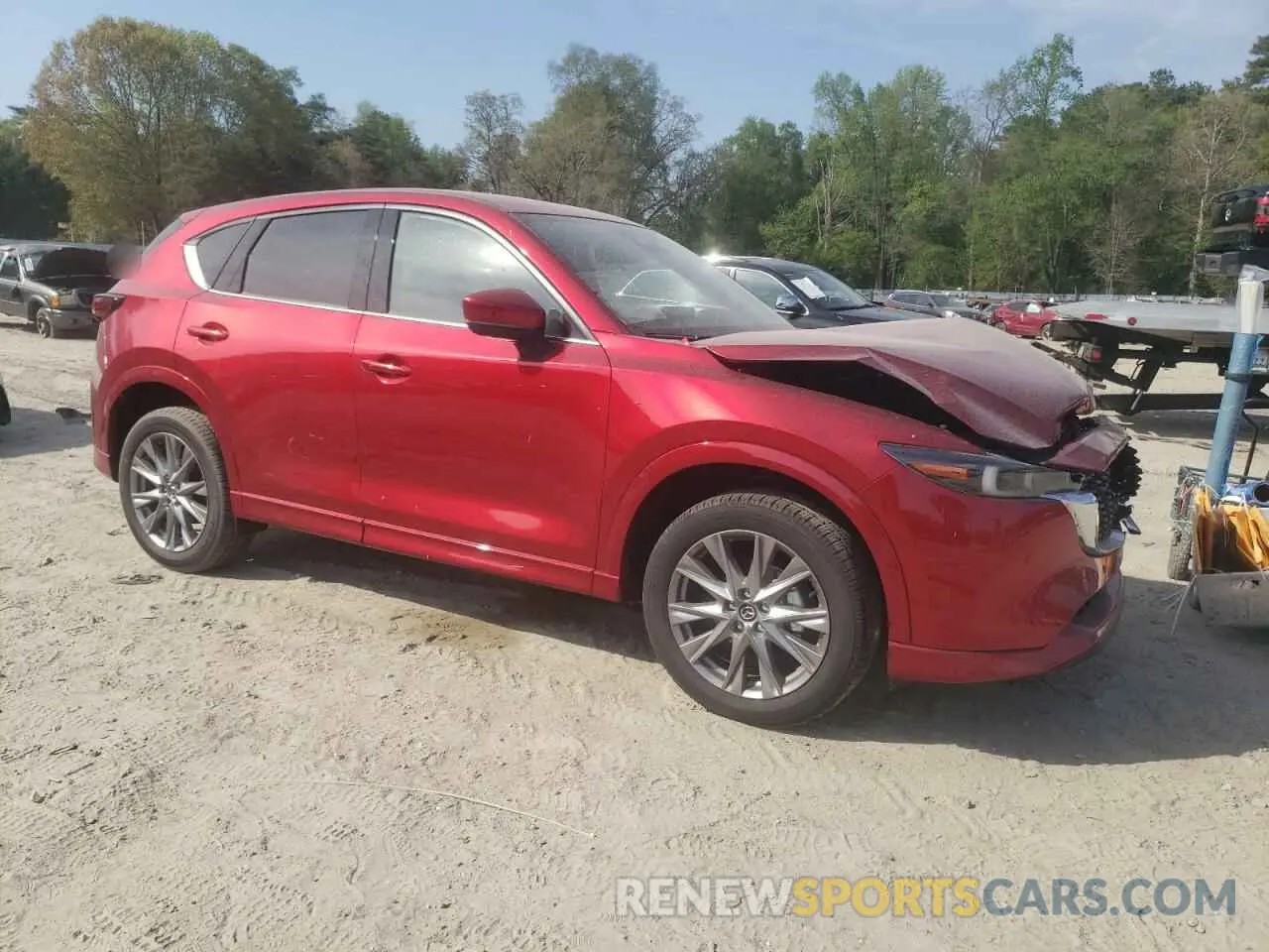 4 Photograph of a damaged car JM3KFBEM7S0624001 MAZDA CX-5 PREMI 2025
