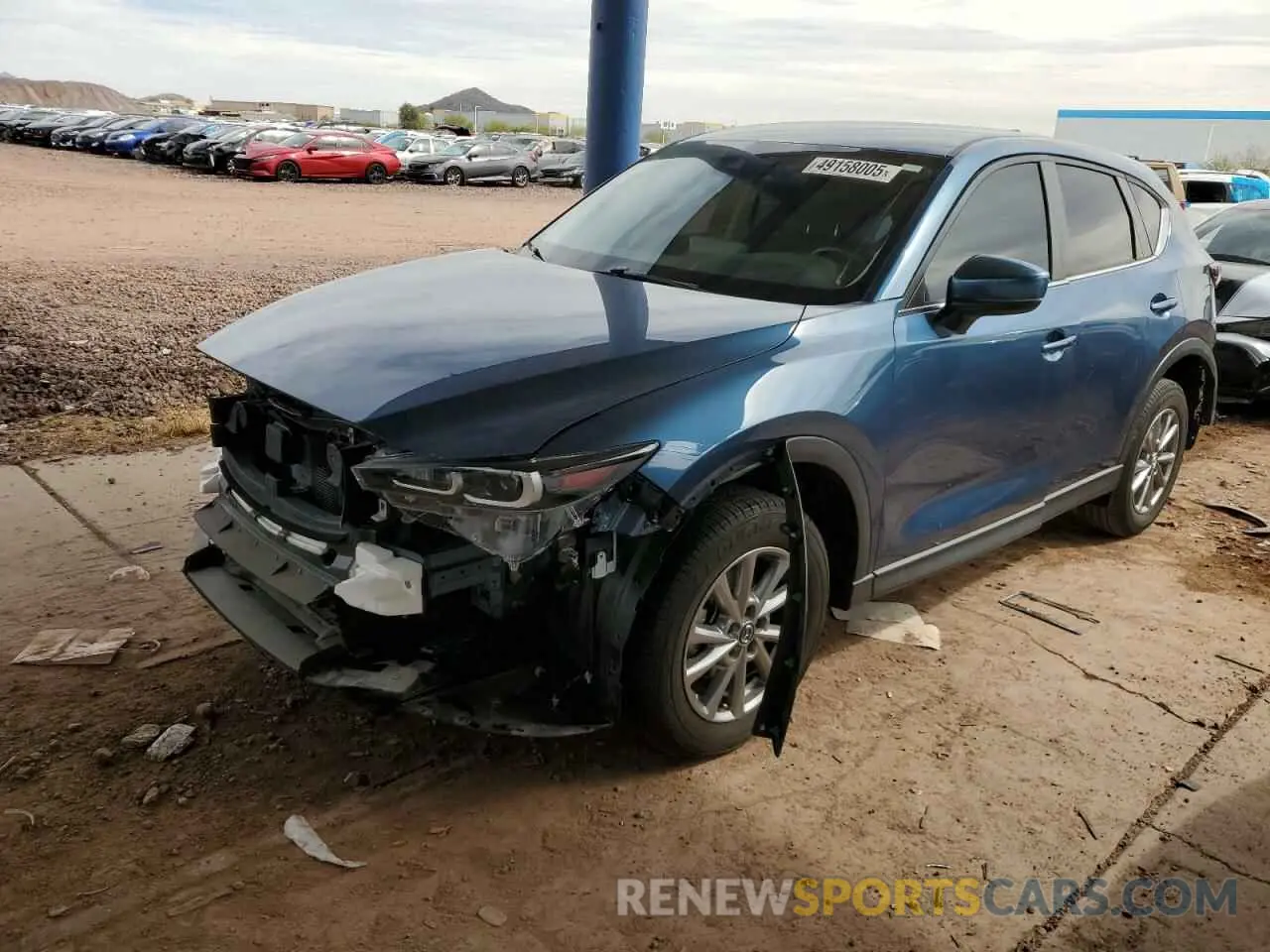 1 Photograph of a damaged car JM3KFBBM5N0604757 MAZDA CX-5 SELEC 2022
