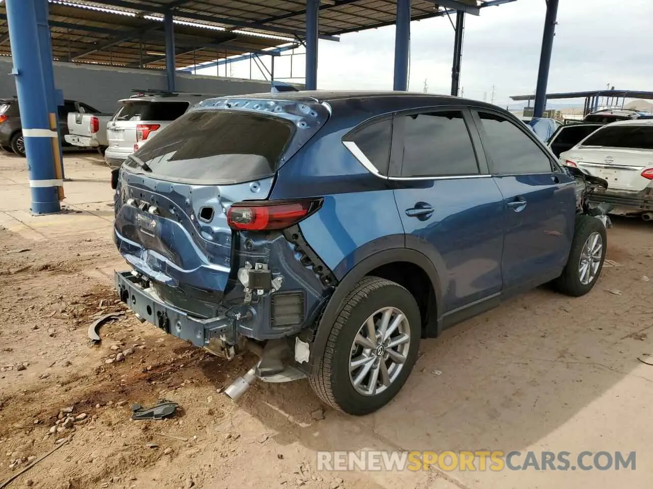 3 Photograph of a damaged car JM3KFBBM5N0604757 MAZDA CX-5 SELEC 2022