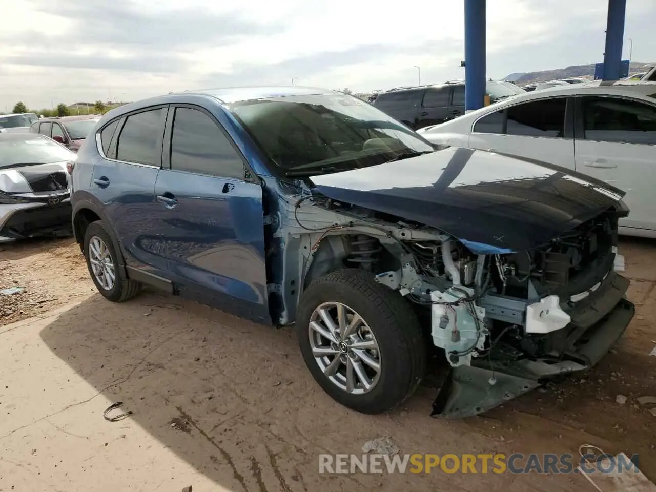 4 Photograph of a damaged car JM3KFBBM5N0604757 MAZDA CX-5 SELEC 2022