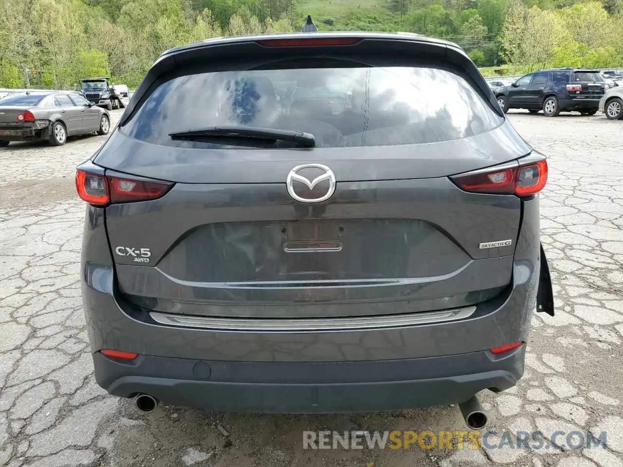 6 Photograph of a damaged car JM3KFBBM5N0613975 MAZDA CX-5 SELEC 2022