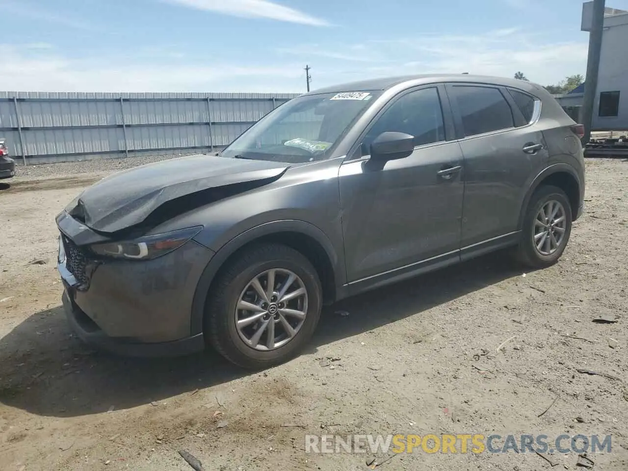 1 Photograph of a damaged car JM3KFBBM6N0533777 MAZDA CX-5 SELEC 2022