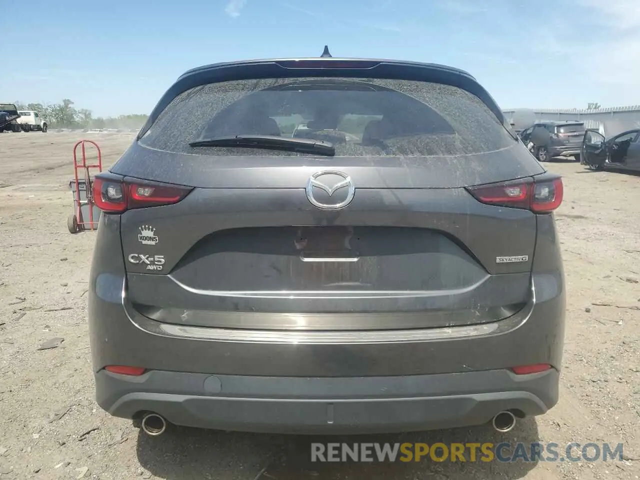 6 Photograph of a damaged car JM3KFBBM6N0533777 MAZDA CX-5 SELEC 2022