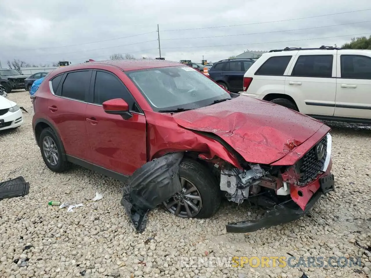 4 Photograph of a damaged car JM3KFBBM6N0536596 MAZDA CX-5 SELEC 2022