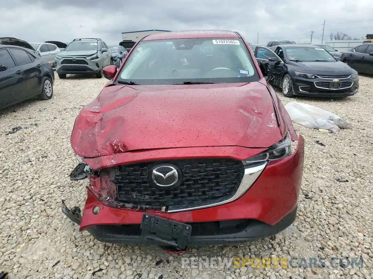 5 Photograph of a damaged car JM3KFBBM6N0536596 MAZDA CX-5 SELEC 2022