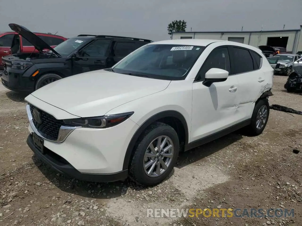1 Photograph of a damaged car JM3KFBBM6N0600703 MAZDA CX-5 SELEC 2022