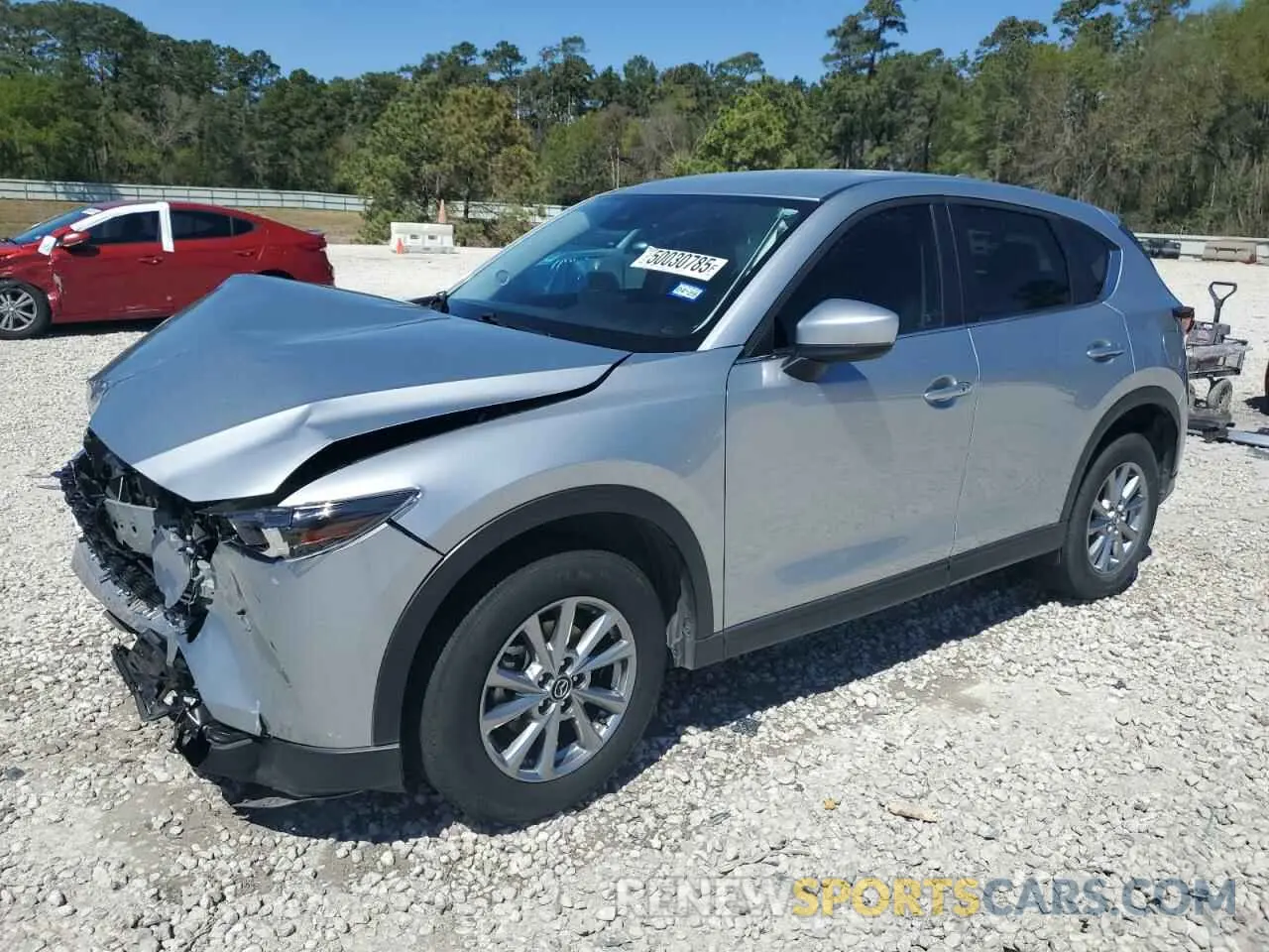 1 Photograph of a damaged car JM3KFBBM6N1592483 MAZDA CX-5 SELEC 2022