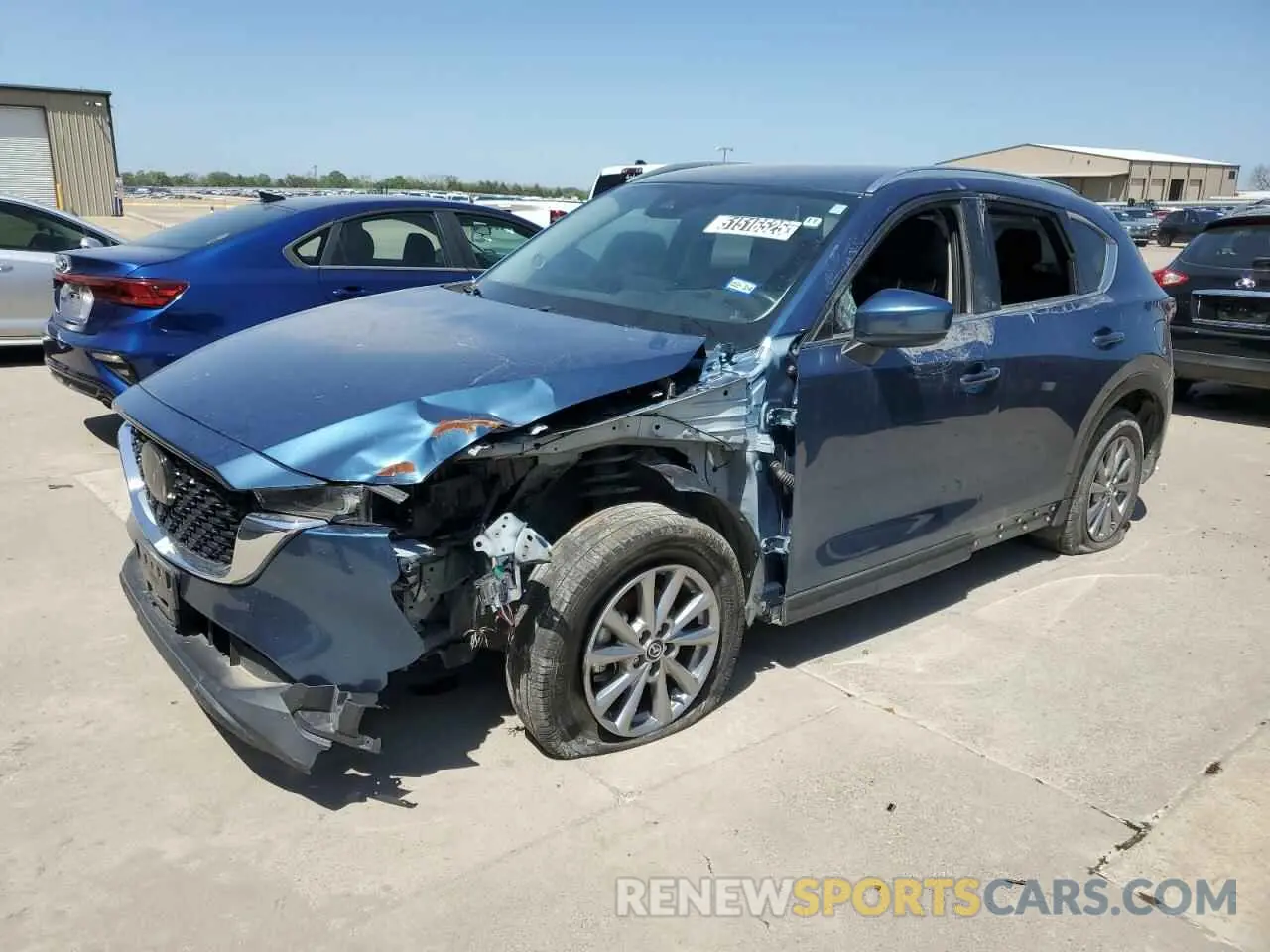 1 Photograph of a damaged car JM3KFBBMXN0561663 MAZDA CX-5 SELEC 2022