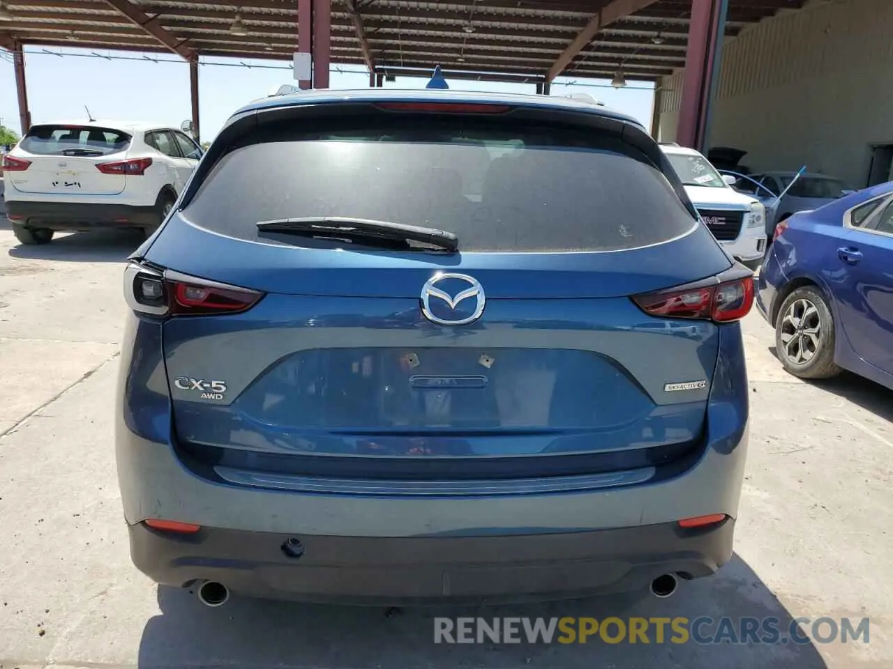6 Photograph of a damaged car JM3KFBBMXN0561663 MAZDA CX-5 SELEC 2022