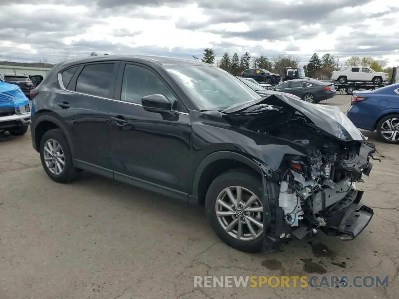 4 Photograph of a damaged car JM3KFBBM1P0158206 MAZDA CX-5 SELEC 2023