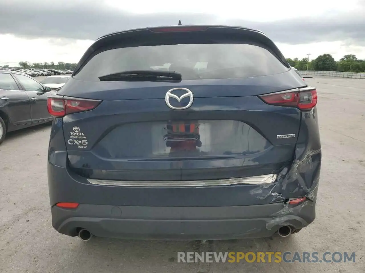 6 Photograph of a damaged car JM3KFBBM1P0163132 MAZDA CX-5 SELEC 2023