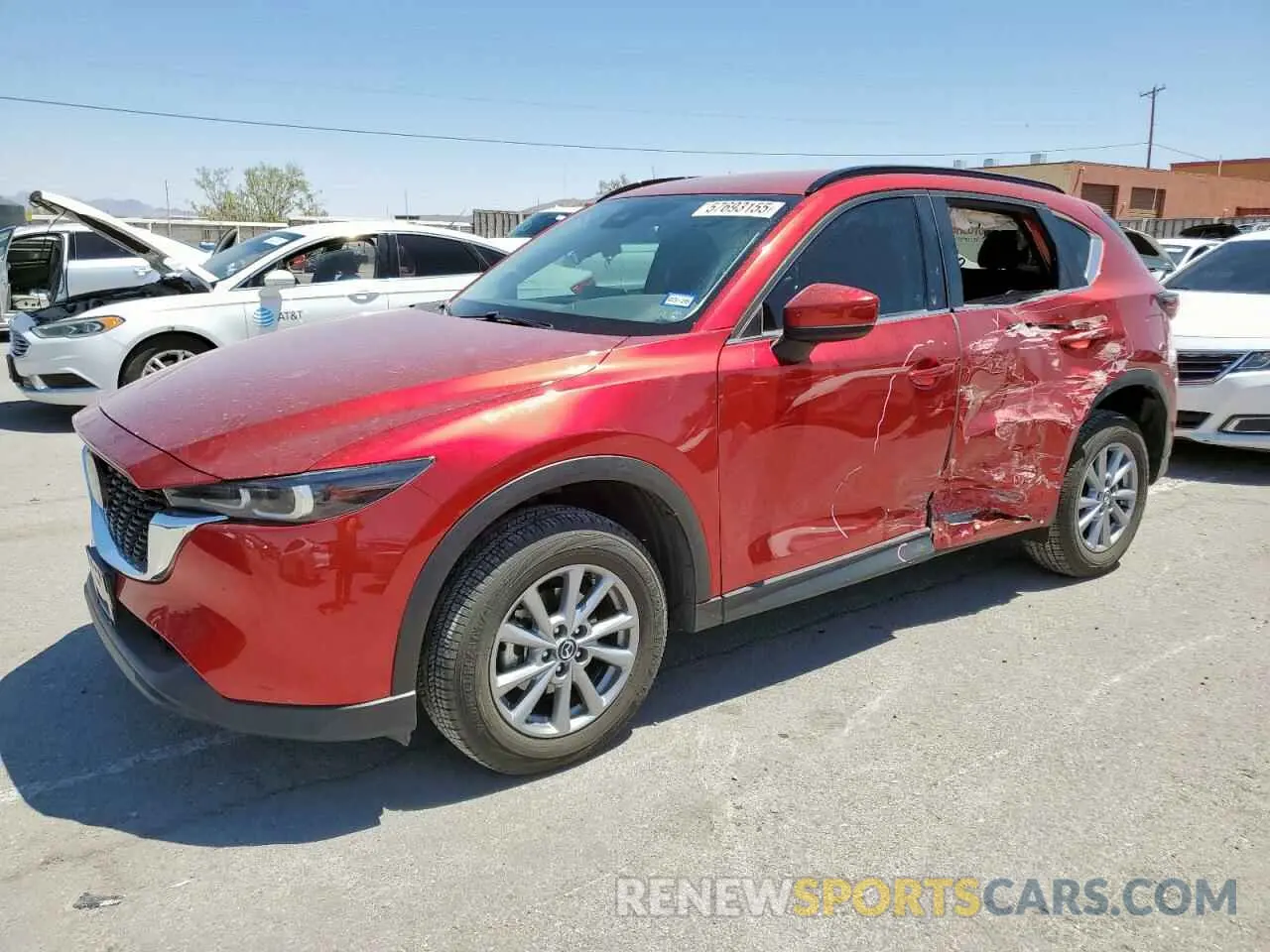 1 Photograph of a damaged car JM3KFBBM2P0218641 MAZDA CX-5 SELEC 2023