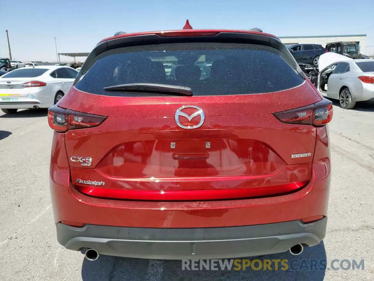 6 Photograph of a damaged car JM3KFBBM2P0218641 MAZDA CX-5 SELEC 2023