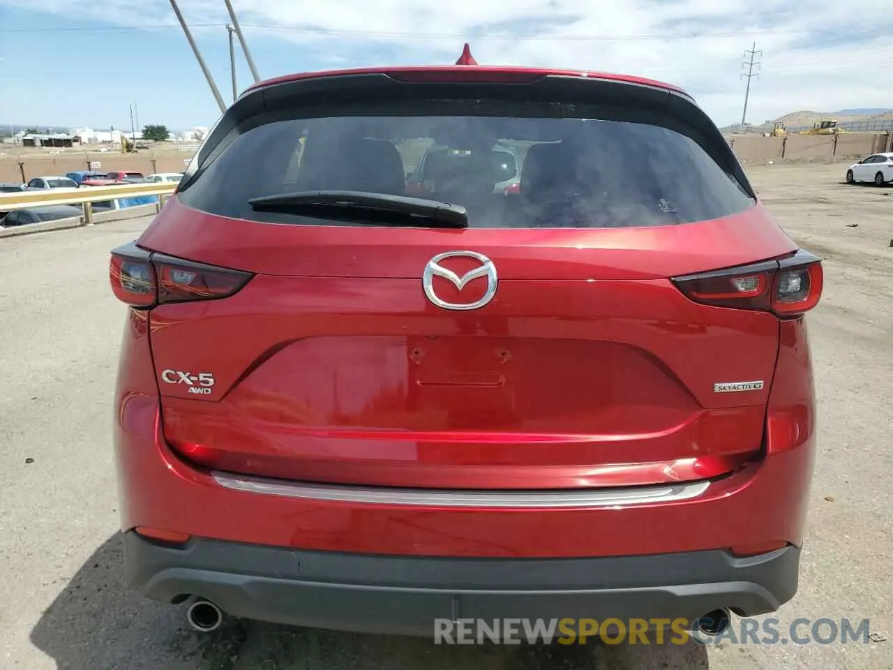 6 Photograph of a damaged car JM3KFBBM6P0266188 MAZDA CX-5 SELEC 2023