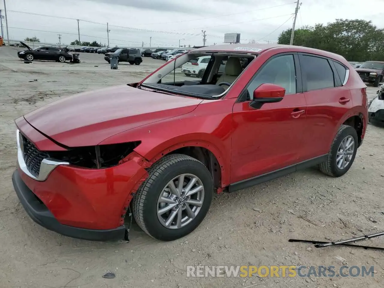 1 Photograph of a damaged car JM3KFBBM9P0149169 MAZDA CX-5 SELEC 2023