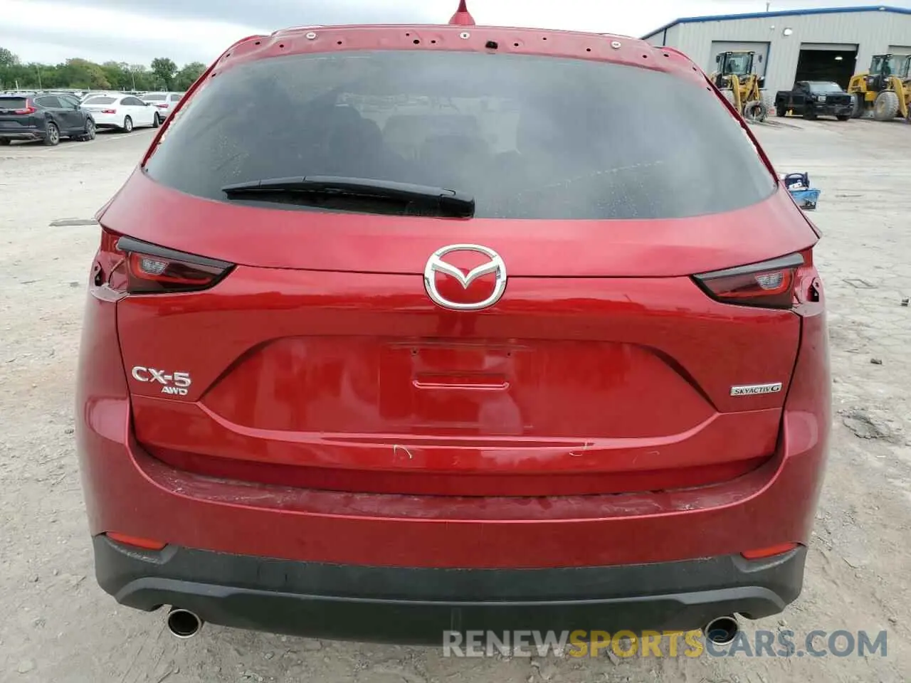 6 Photograph of a damaged car JM3KFBBM9P0149169 MAZDA CX-5 SELEC 2023