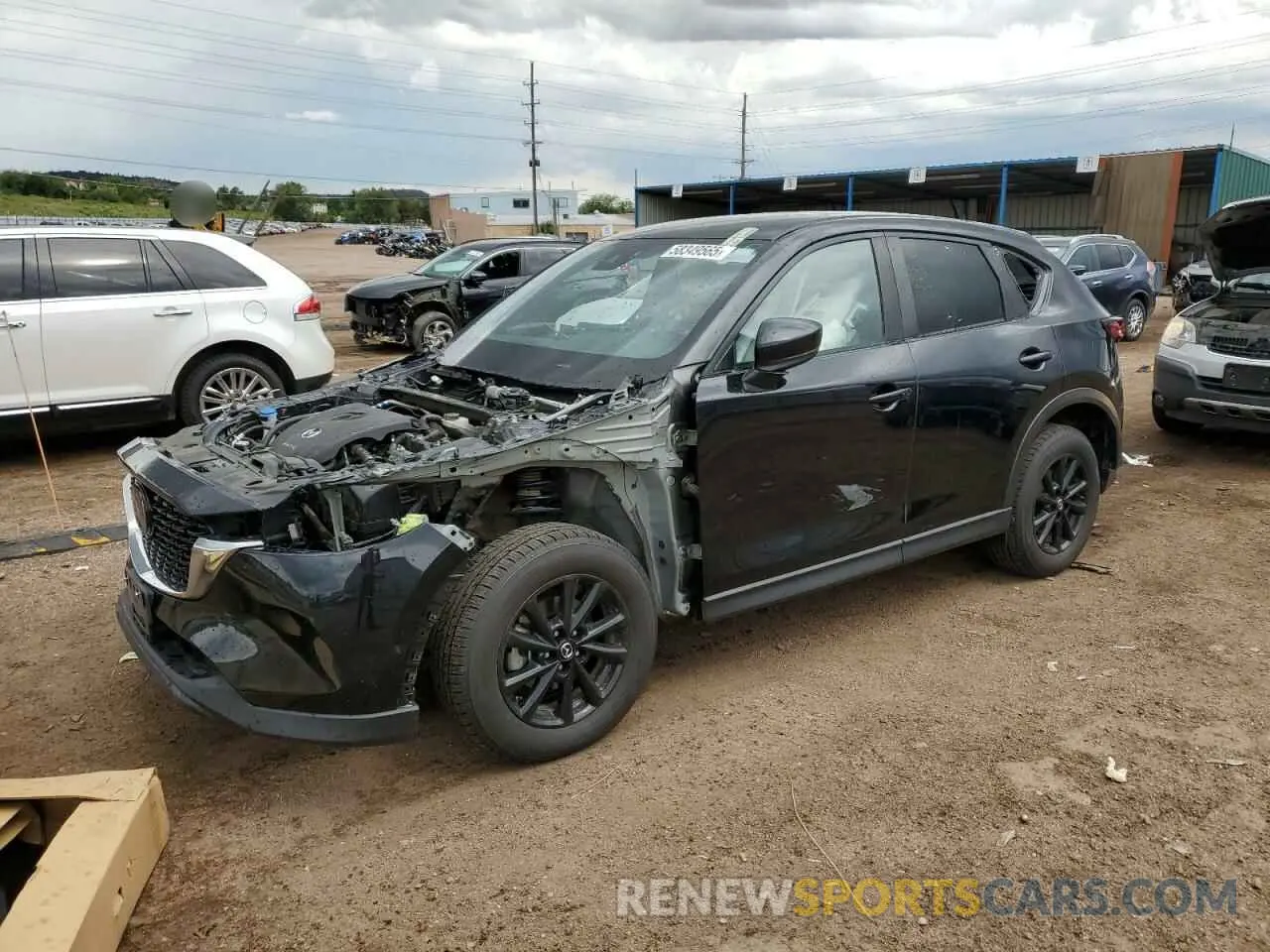 1 Photograph of a damaged car JM3KFBBMXP0111689 MAZDA CX-5 SELEC 2023