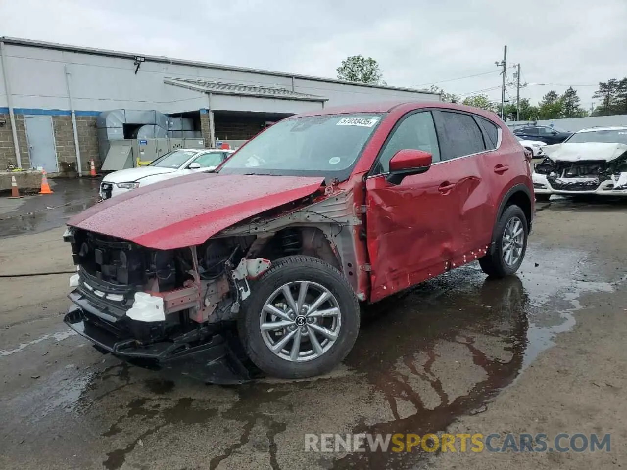 1 Photograph of a damaged car JM3KFBBMXP0151223 MAZDA CX-5 SELEC 2023
