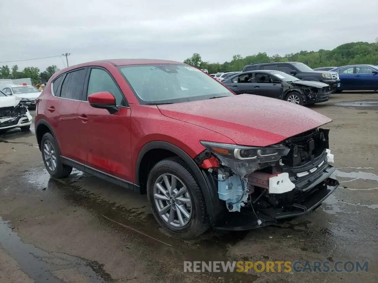 4 Photograph of a damaged car JM3KFBBMXP0151223 MAZDA CX-5 SELEC 2023