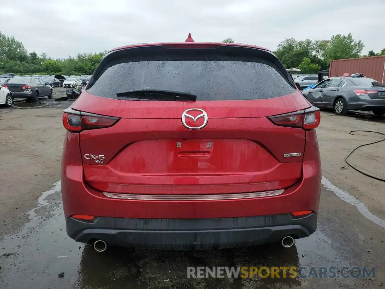 6 Photograph of a damaged car JM3KFBBMXP0151223 MAZDA CX-5 SELEC 2023