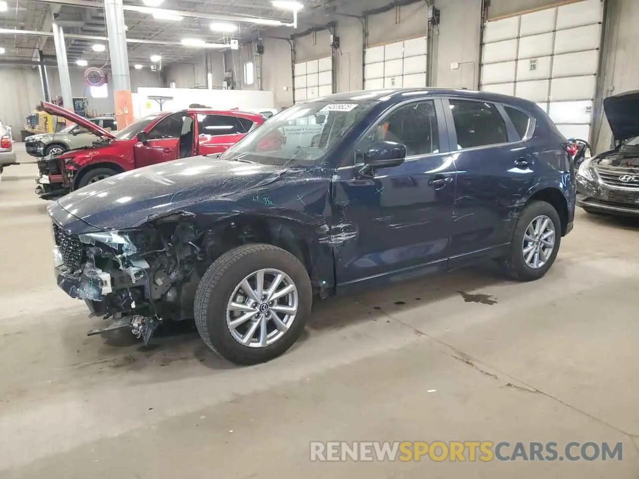1 Photograph of a damaged car JM3KFBBL0R0465019 MAZDA CX-5 SELEC 2024