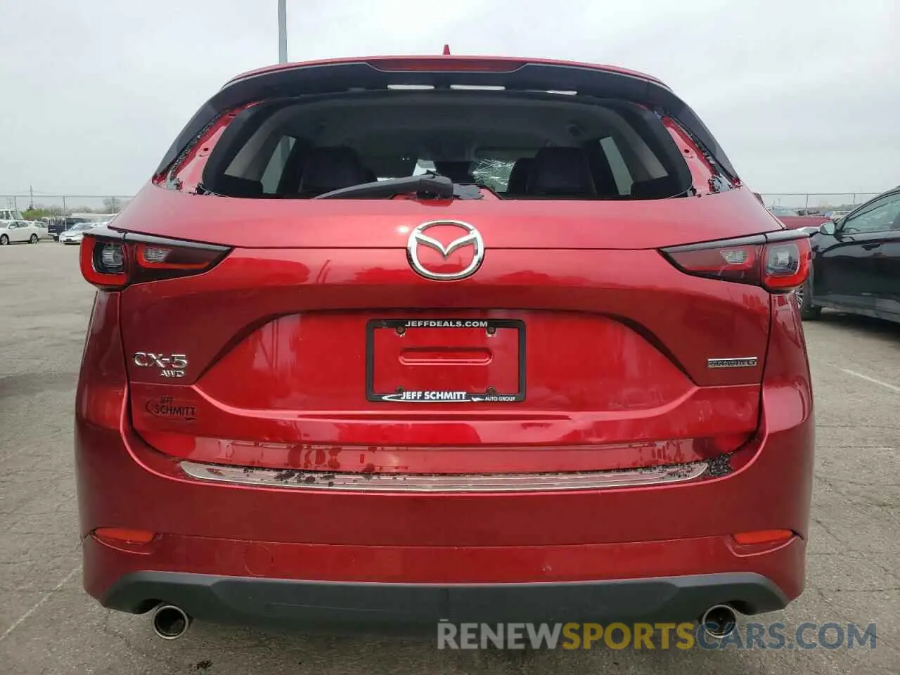 6 Photograph of a damaged car JM3KFBBL3R0447078 MAZDA CX-5 SELEC 2024