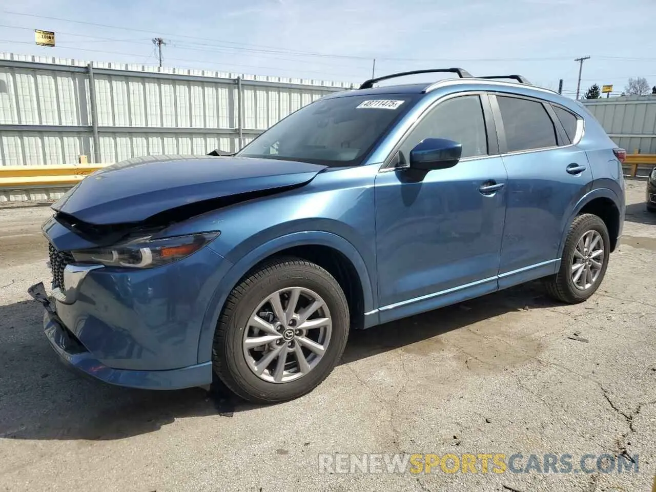 1 Photograph of a damaged car JM3KFBBL4R0488187 MAZDA CX-5 SELEC 2024
