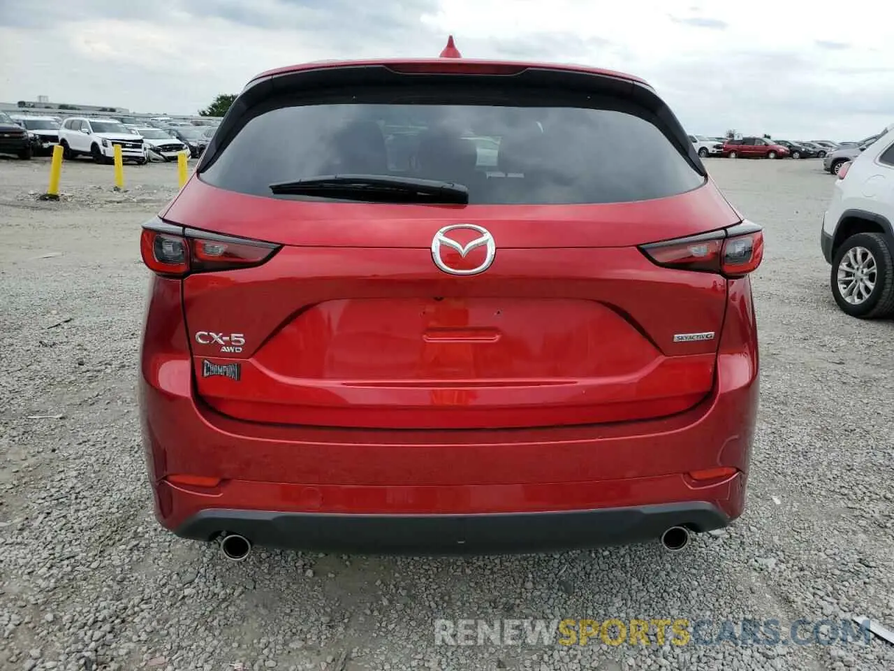 6 Photograph of a damaged car JM3KFBBL5R0500072 MAZDA CX-5 SELEC 2024
