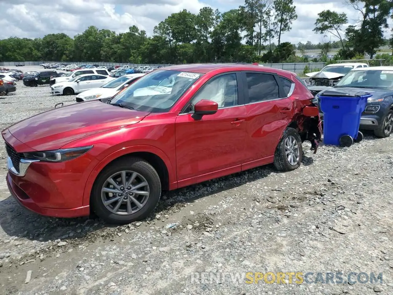 1 Photograph of a damaged car JM3KFBBL6R0447902 MAZDA CX-5 SELEC 2024