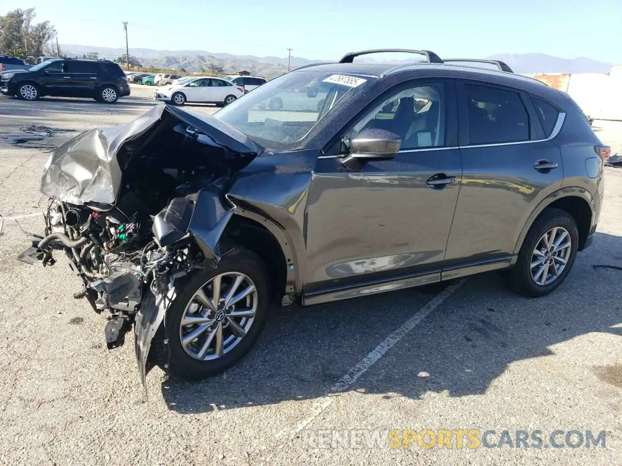 1 Photograph of a damaged car JM3KFBBL6R0483086 MAZDA CX-5 SELEC 2024