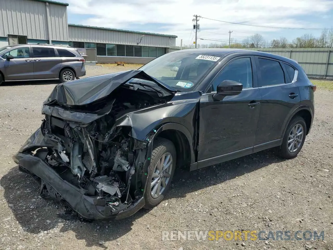 1 Photograph of a damaged car JM3KFBBL7R0515186 MAZDA CX-5 SELEC 2024