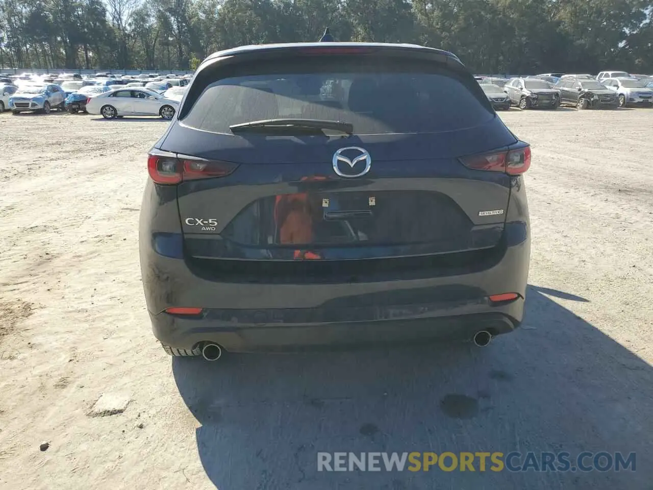 6 Photograph of a damaged car JM3KFBBL8R0487544 MAZDA CX-5 SELEC 2024