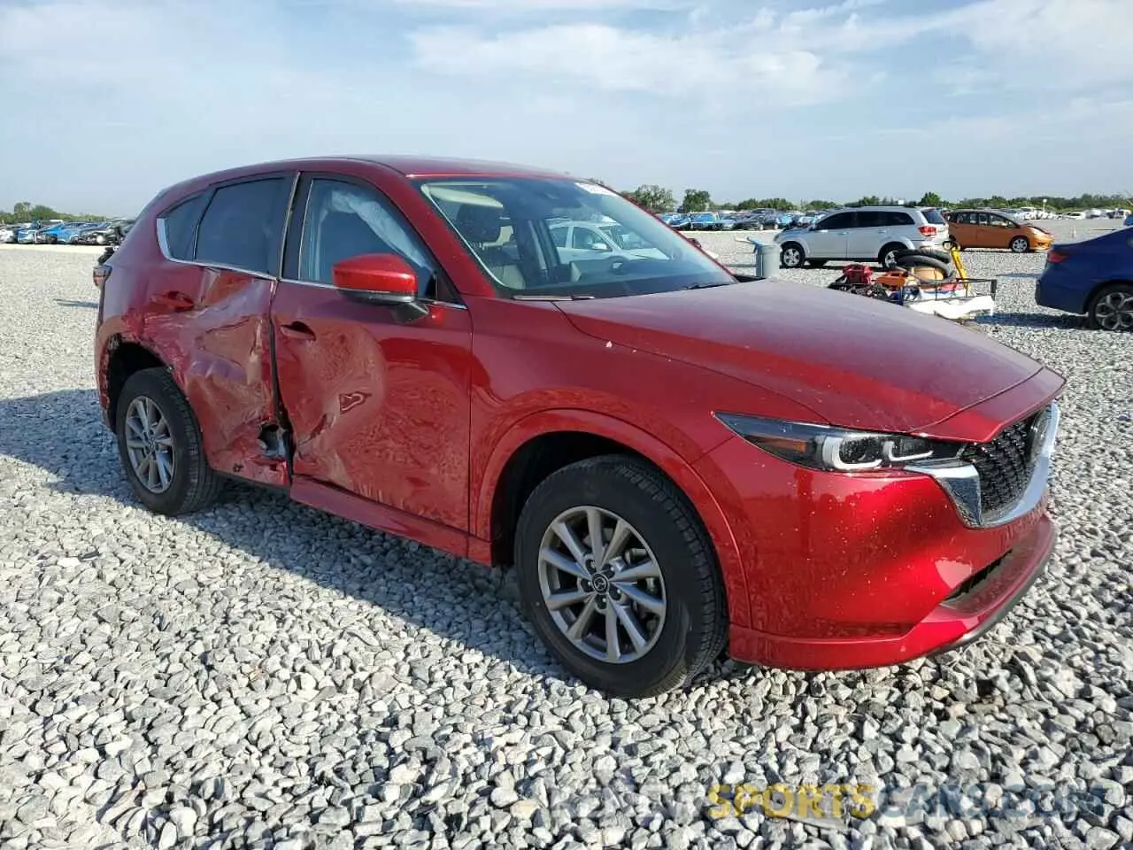 4 Photograph of a damaged car JM3KFBBL8R0498902 MAZDA CX-5 SELEC 2024