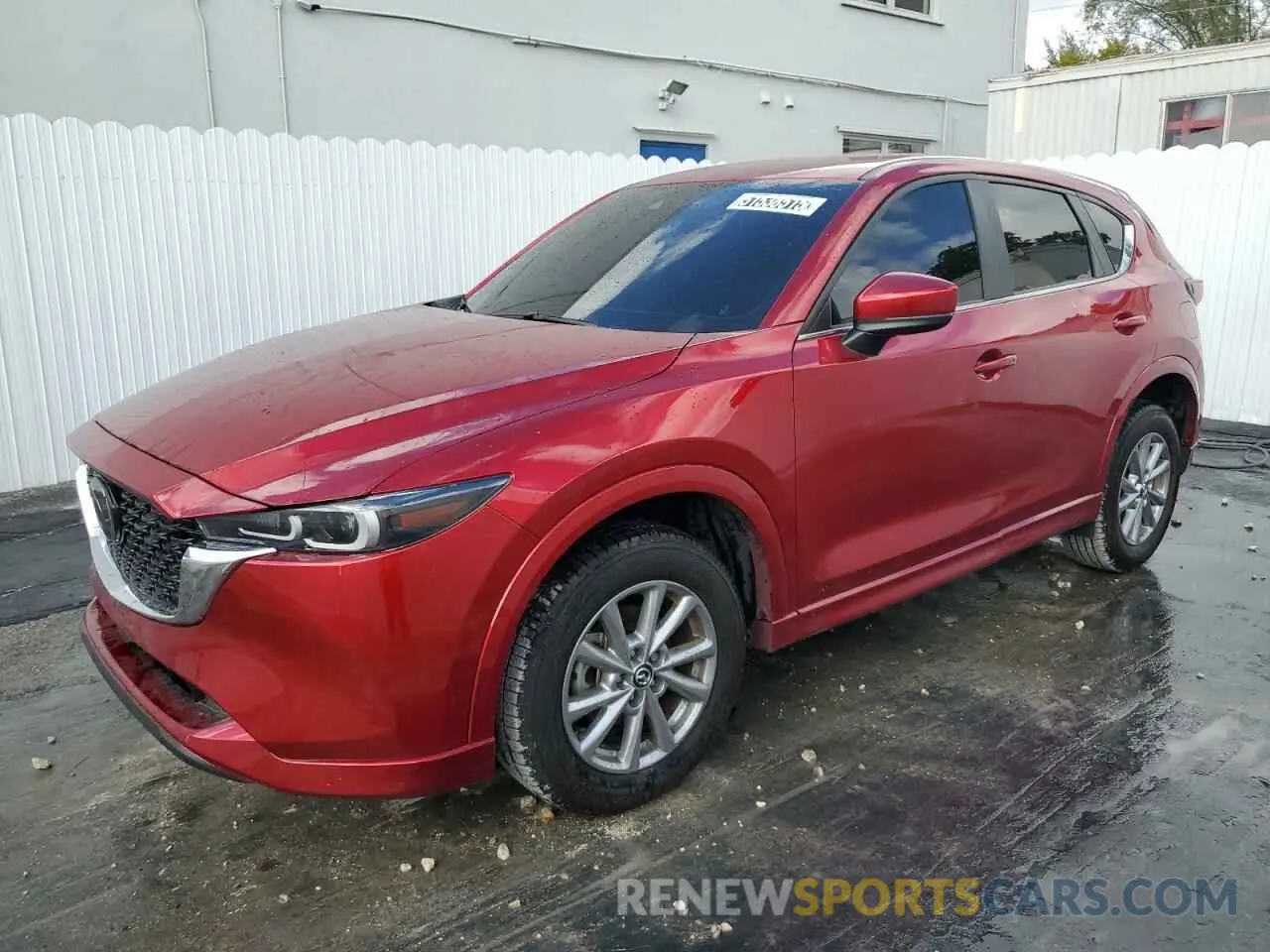 1 Photograph of a damaged car JM3KFBBLXR0447837 MAZDA CX-5 SELEC 2024