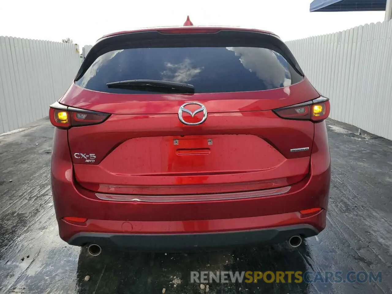 6 Photograph of a damaged car JM3KFBBLXR0447837 MAZDA CX-5 SELEC 2024