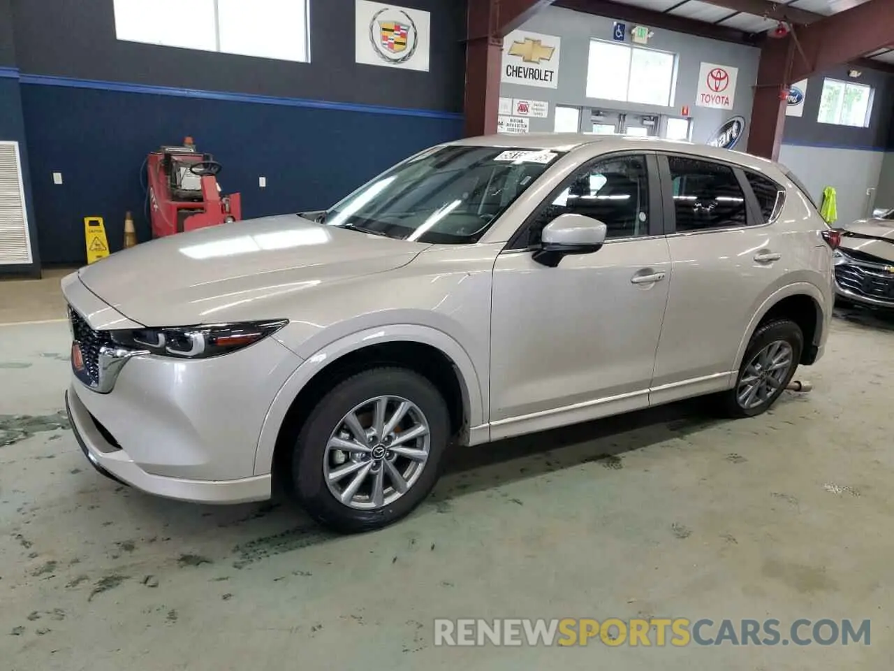 1 Photograph of a damaged car JM3KFBBLXR0448504 MAZDA CX-5 SELEC 2024