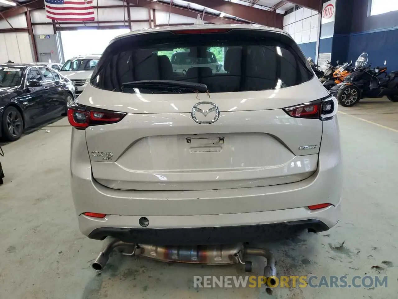 6 Photograph of a damaged car JM3KFBBLXR0448504 MAZDA CX-5 SELEC 2024