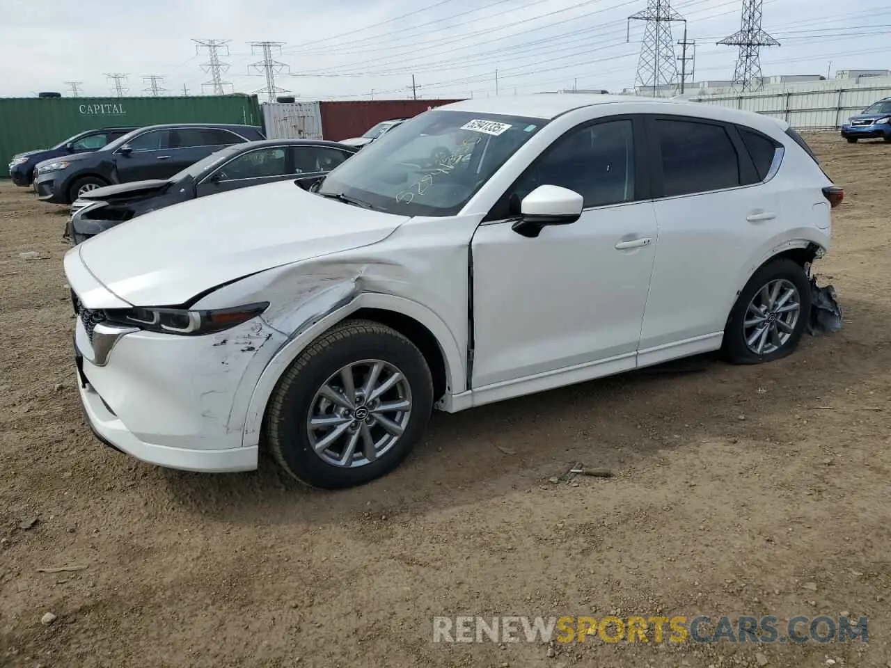1 Photograph of a damaged car JM3KFBBLXR0482474 MAZDA CX-5 SELEC 2024
