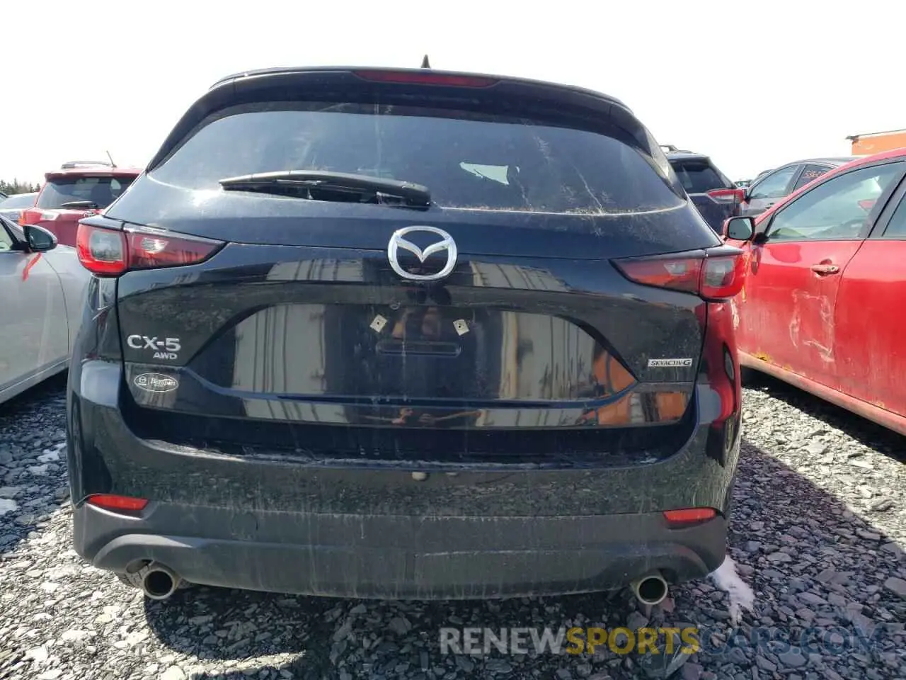 6 Photograph of a damaged car JM3KFBBM1R0394180 MAZDA CX-5 SELEC 2024