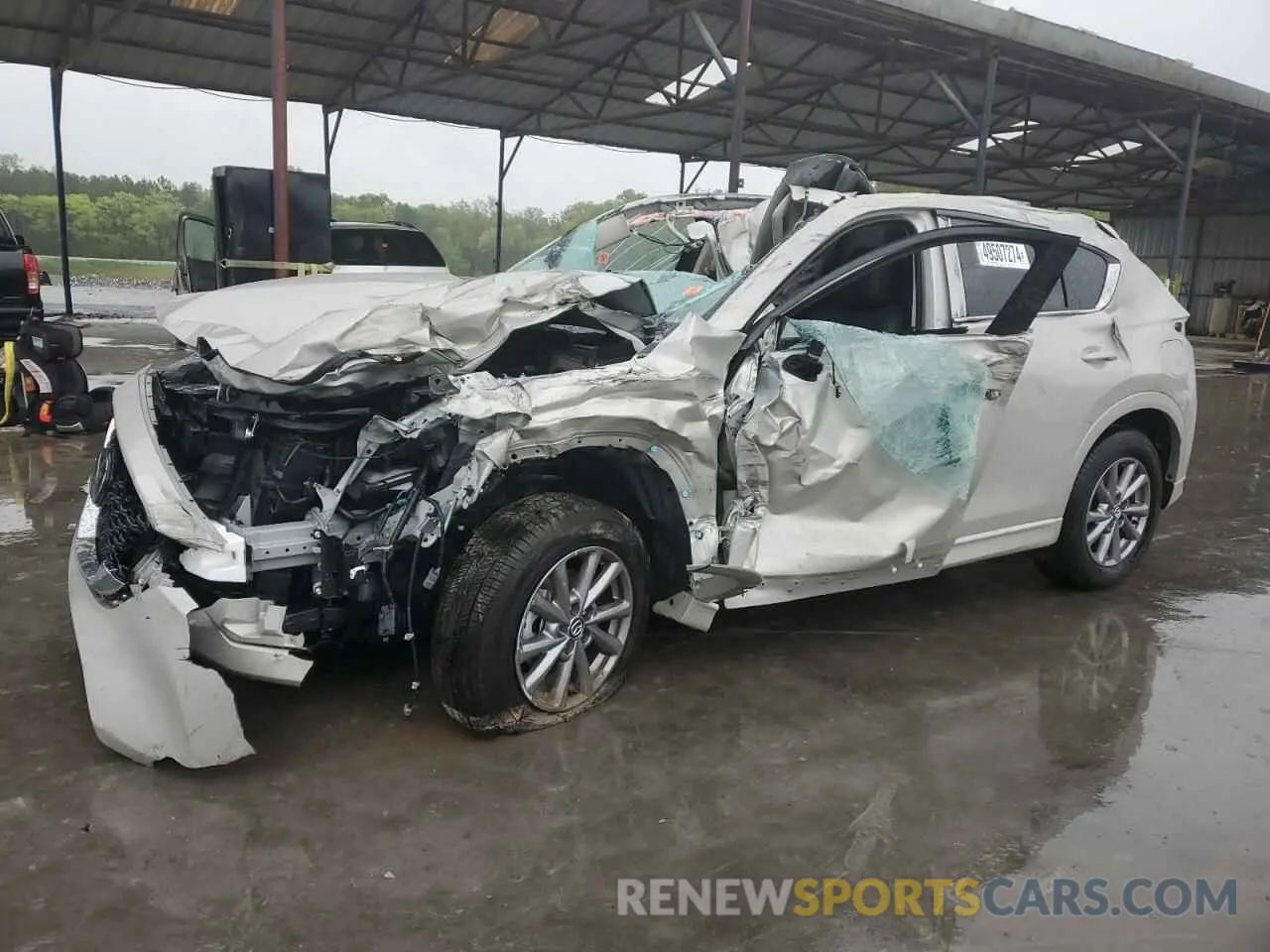 1 Photograph of a damaged car JM3KFBBM9R0393410 MAZDA CX-5 SELEC 2024