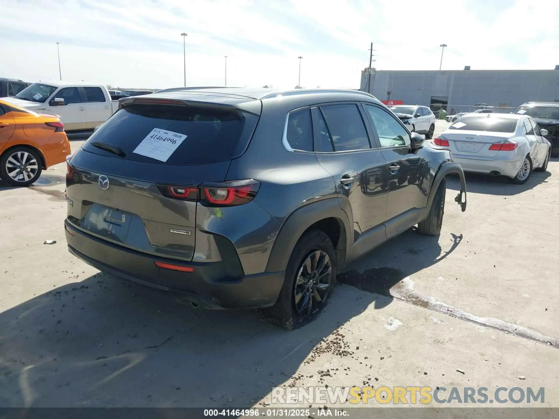 4 Photograph of a damaged car 7MMVABAM5PN150568 MAZDA CX-50 2023